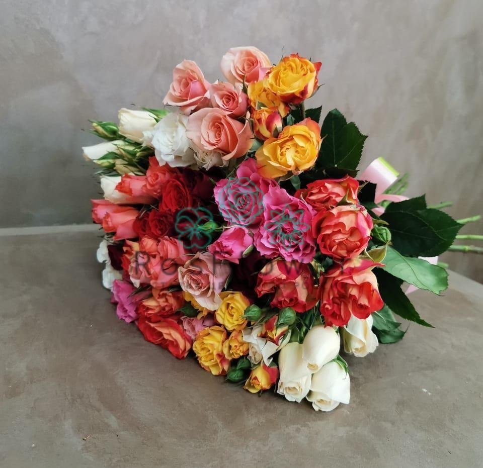 Букет цветов из: Розы в Березовке