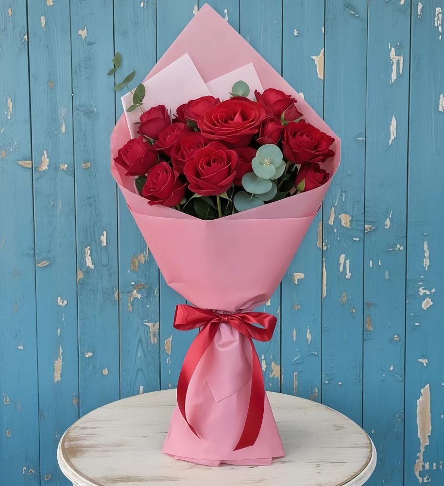 Букет цветов из: Розы в Березовке