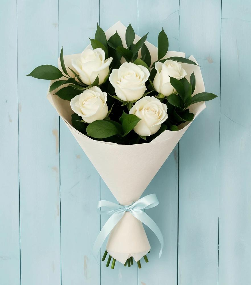 Букет цветов из: Розы в Березовке
