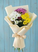 Букет цветов из:  Хризантемы в Березовке