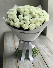 Букет 35 Белых роз в Березовке