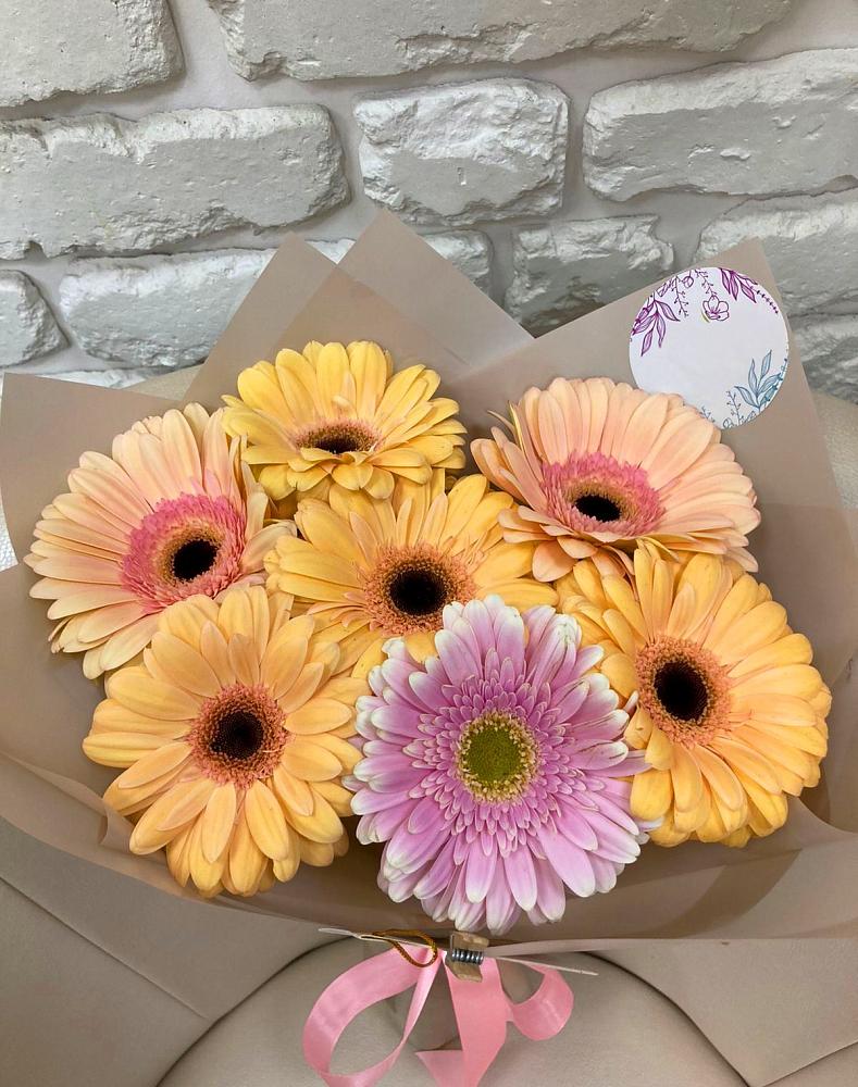 Букет цветов из: Герберы в Березовке