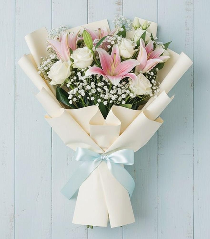 Букет цветов из: Лилии в Березовке