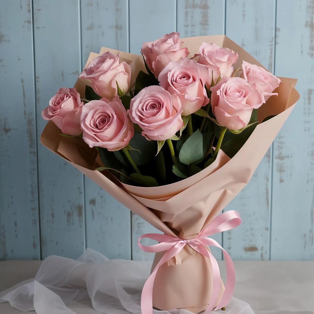 Букет цветов из: Розы в Березовке