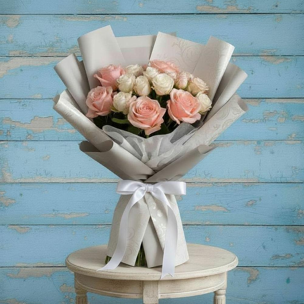 Букет цветов из: Розы в Березовке