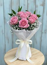 Букет цветов из:  Розы #REPLACE_PRED# Березовке