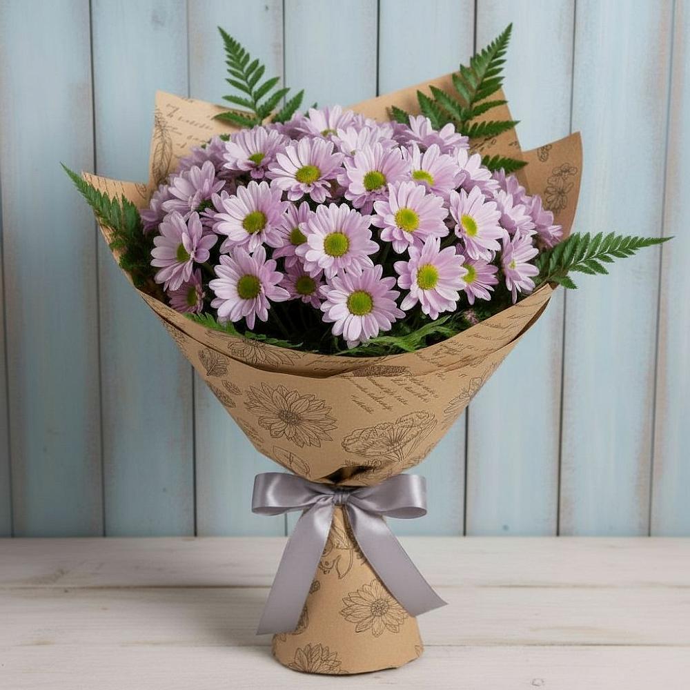 Букет цветов из: Хризантемы в Березовке