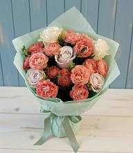 Букет цветов из:  Розы #REPLACE_PRED# Березовке