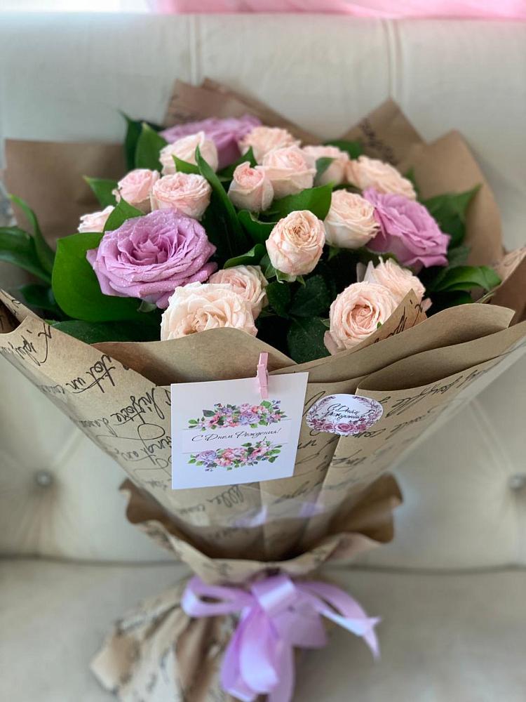 Букет цветов из: Розы в Березовке