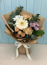 Букет цветов из:  Герберы и Хризантемы в Березовке