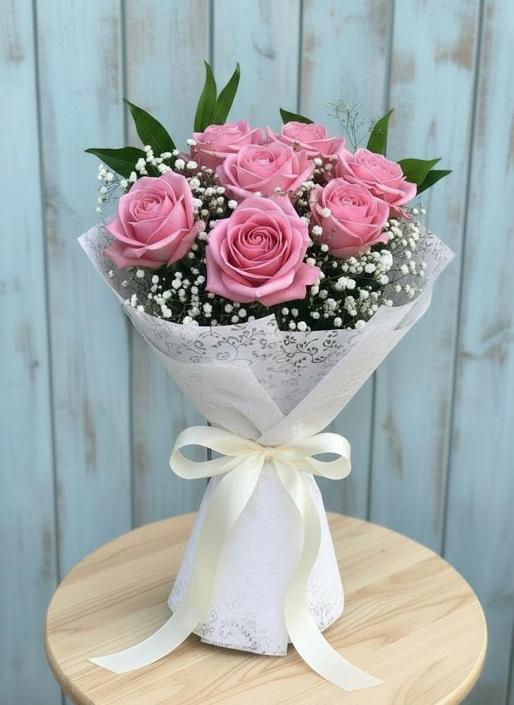 Букет цветов из: Розы в Березовке