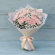 Букет цветов из:  Гвоздики в Березовке