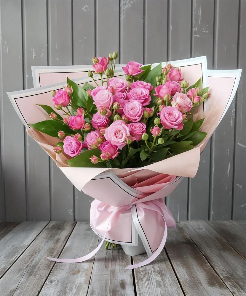 Букет Розовый кустик в Березовке