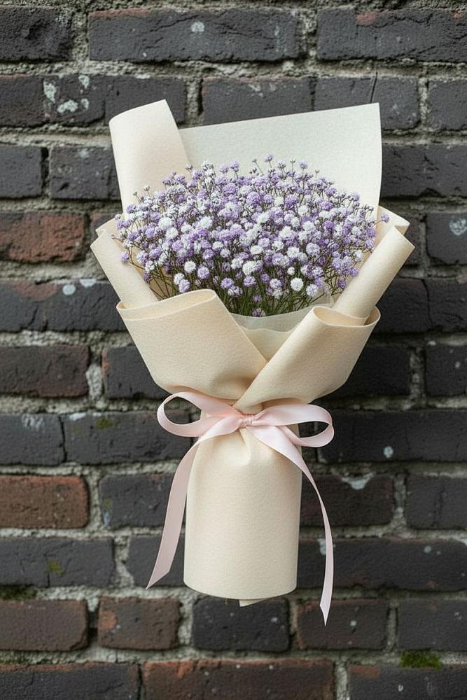 Букет цветов из: Гипсофила в Березовке