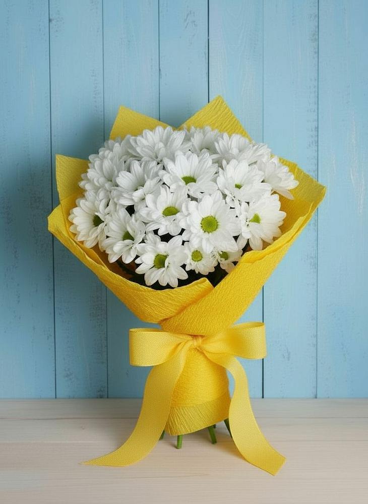 Букет цветов из: Хризантемы в Березовке
