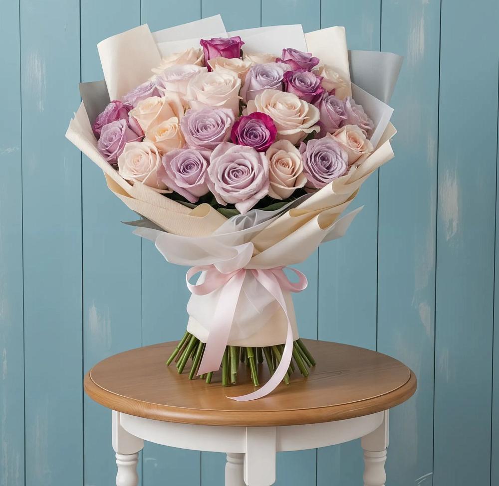 Букет цветов из: Розы в Березовке