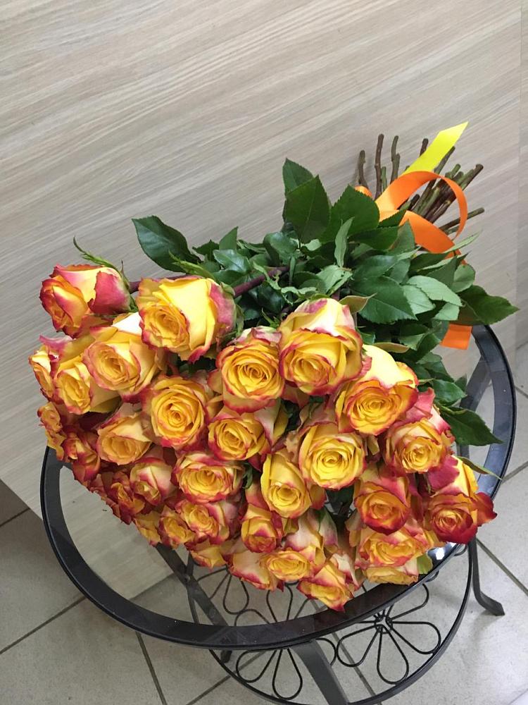 Букет Желтые розы в Березовке