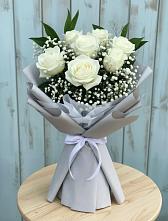 Букет цветов из:  Розы в Березовке