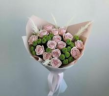 Букет цветов из:  Розы и Хризантемы в Березовке