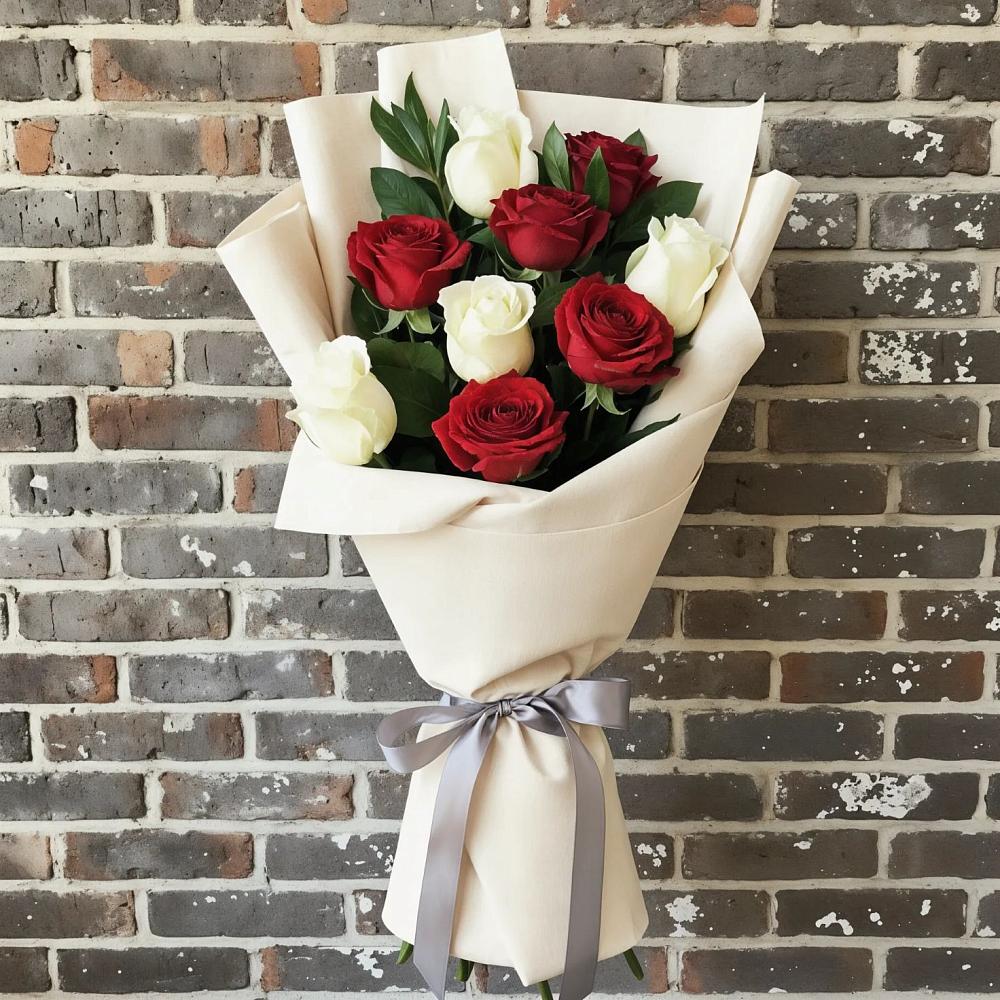 Букет цветов из: Розы в Березовке