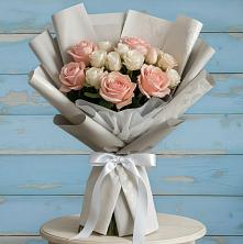 Букет цветов из:  Розы в Березовке