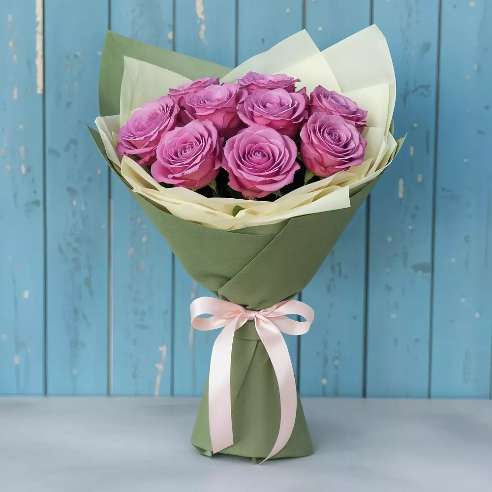 Букет Розы Фёрст Леди в Березовке