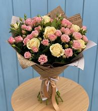 Букет цветов из:  Розы в Березовке