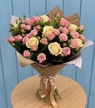 Букет цветов из:  Розы в Березовке