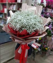 Букет цветов из:  Гипсофила #REPLACE_PRED# Березовке