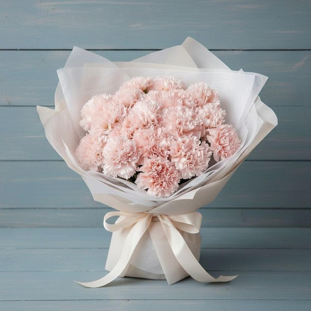 Букет цветов из: Гвоздики в Березовке