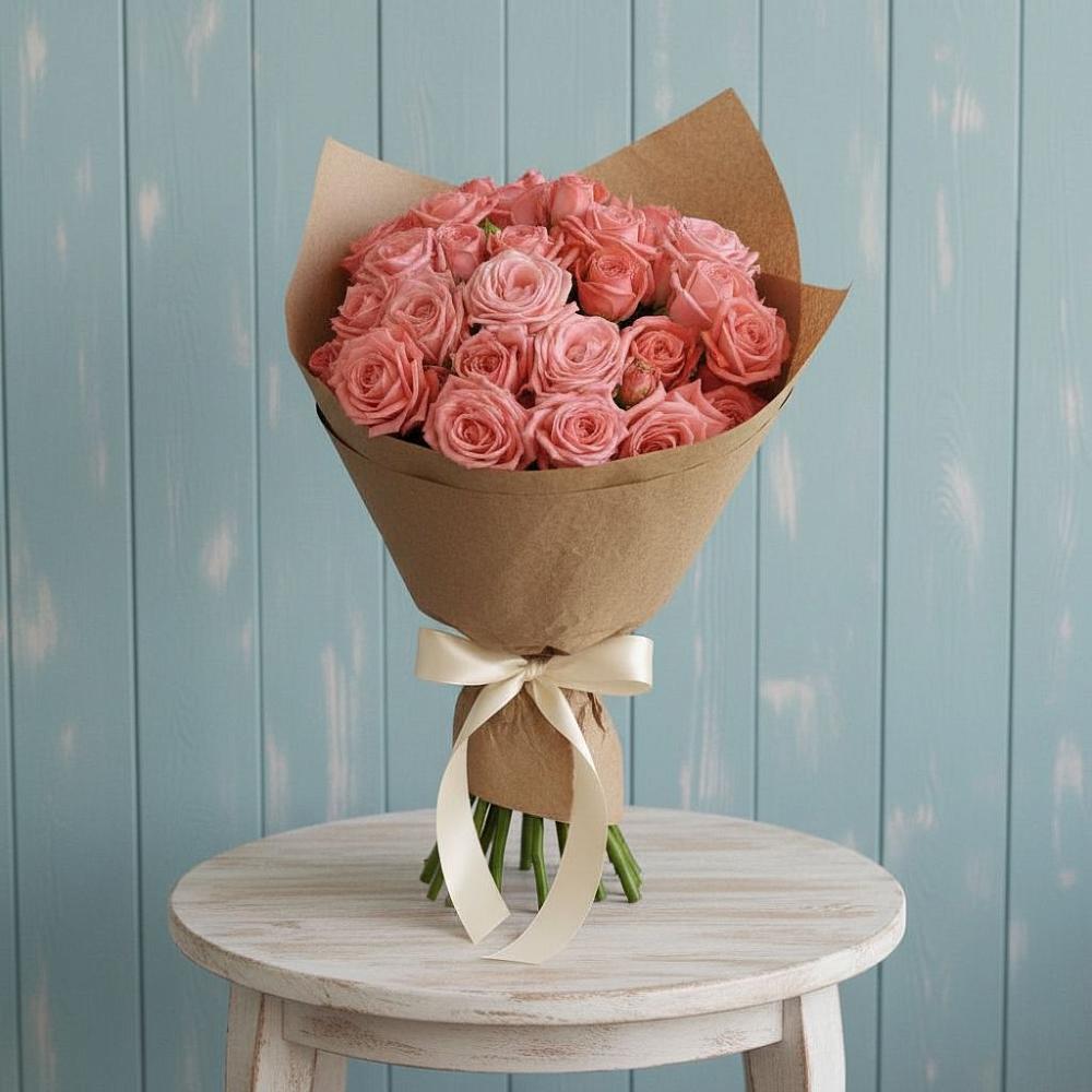 Букет цветов из: Розы в Березовке