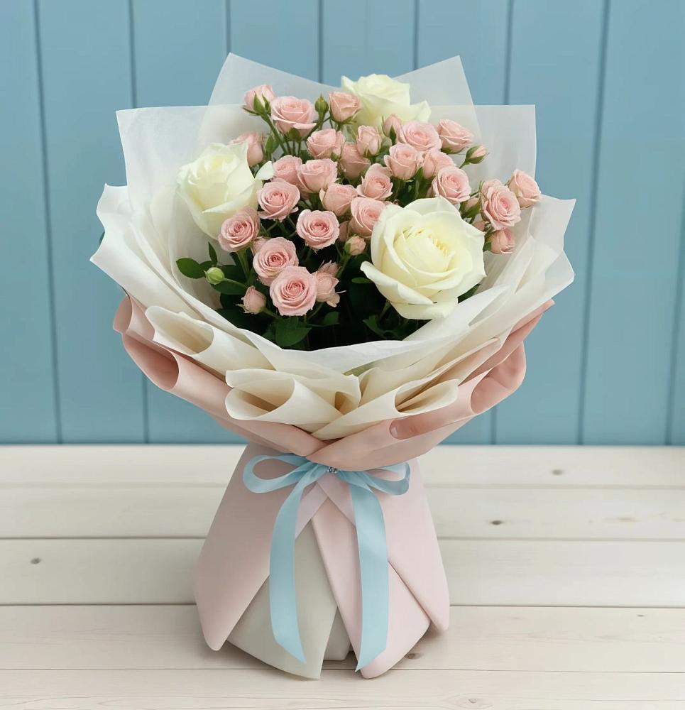Букет цветов из: Розы в Березовке