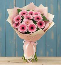 Букет цветов из:  Герберы в Березовке