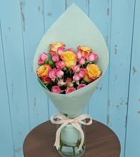 Букет цветов из:  Розы #REPLACE_PRED# Березовке