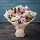 Букет цветов из: Хризантемы, Альстромерии и Розы в Березовке